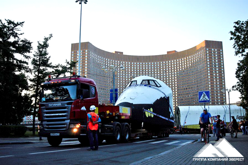 Перевозка космического оборудования в Москве